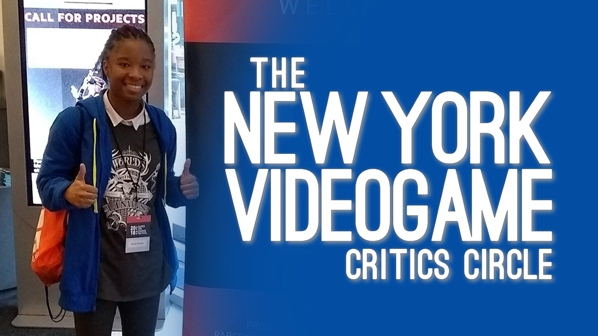 Kimari Rennis featured with The New York Videogame Critic Circle Logo