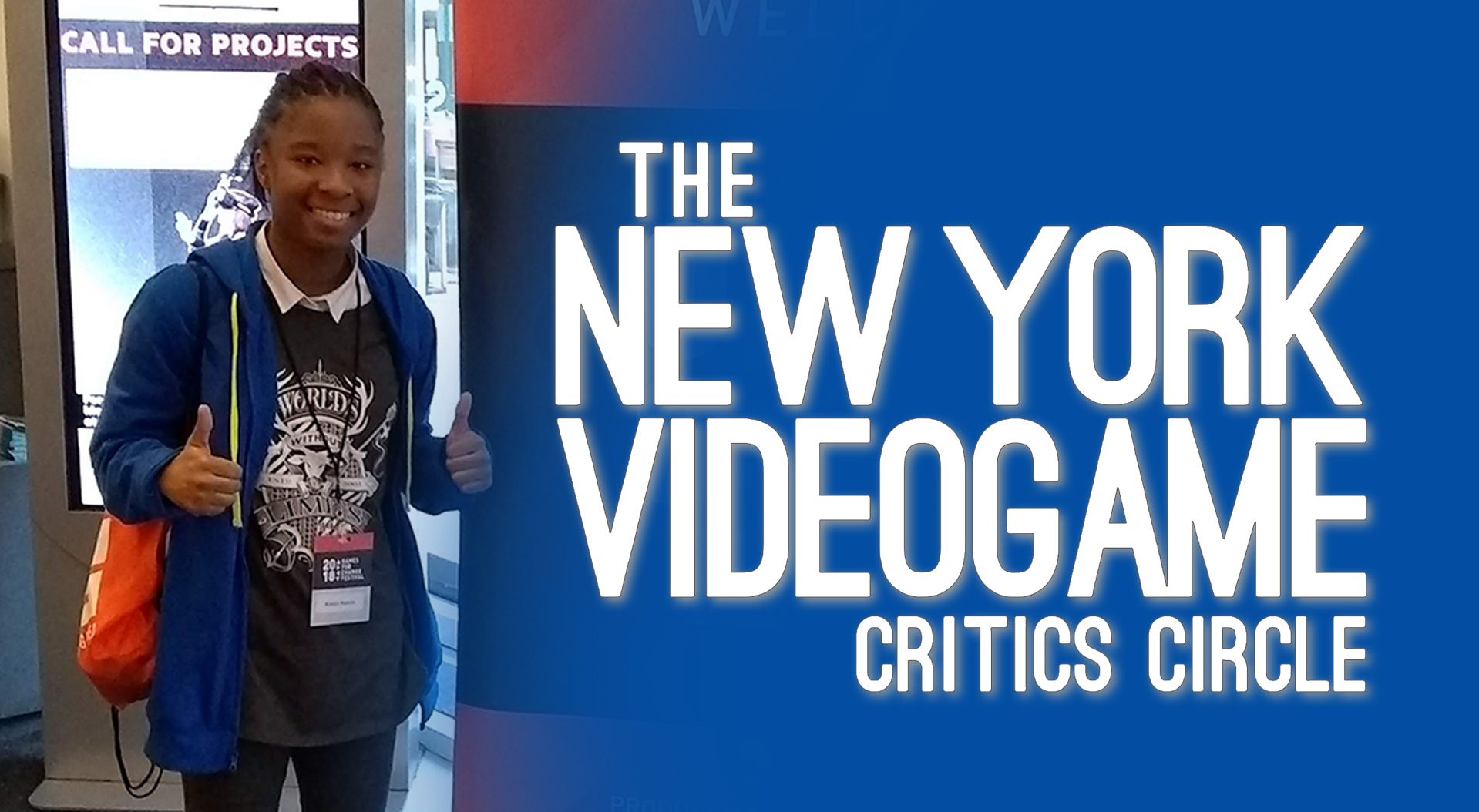 Kimari Rennis featured with The New York Videogame Critic Circle Logo