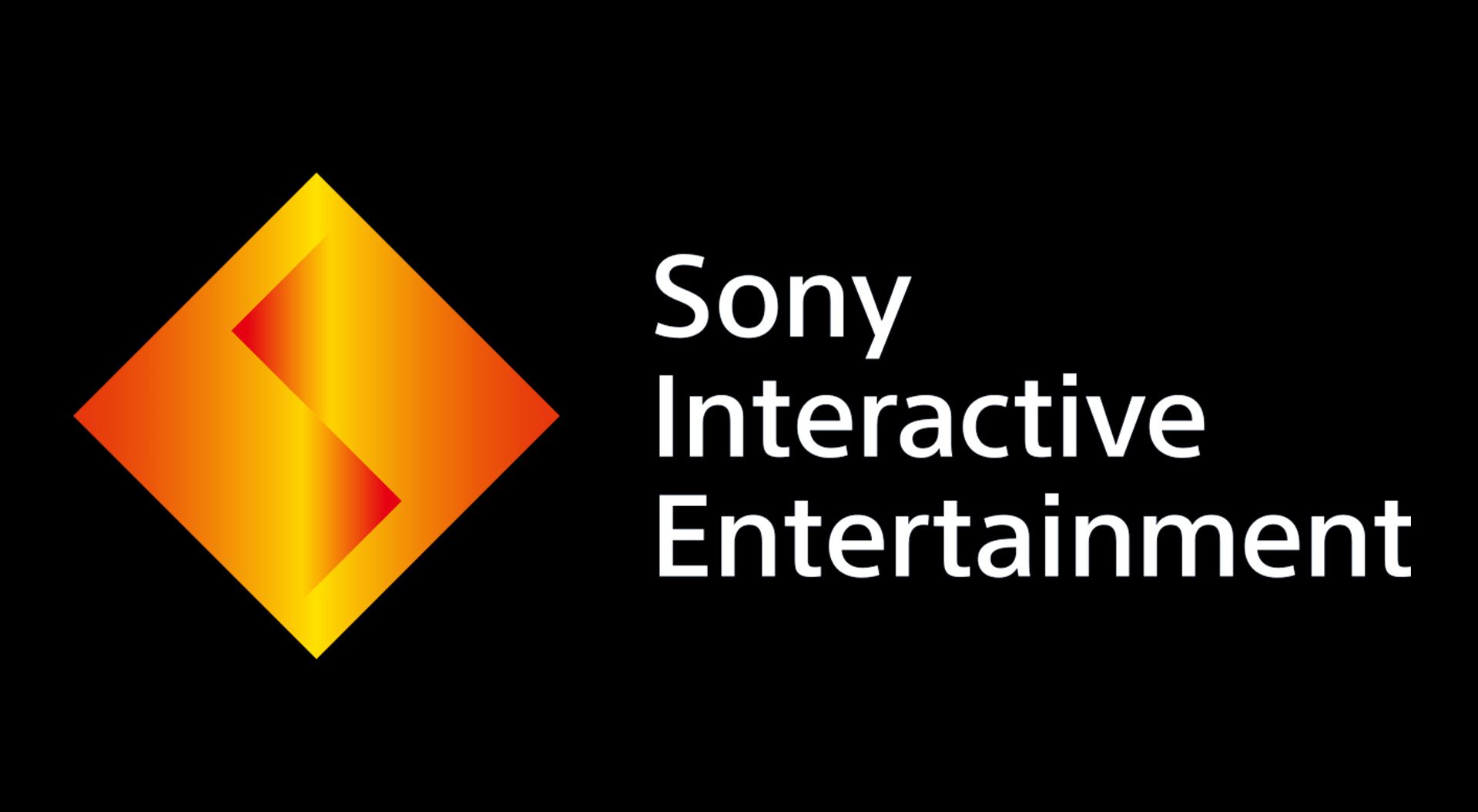 Sony Interactive Entertainment Logo on black