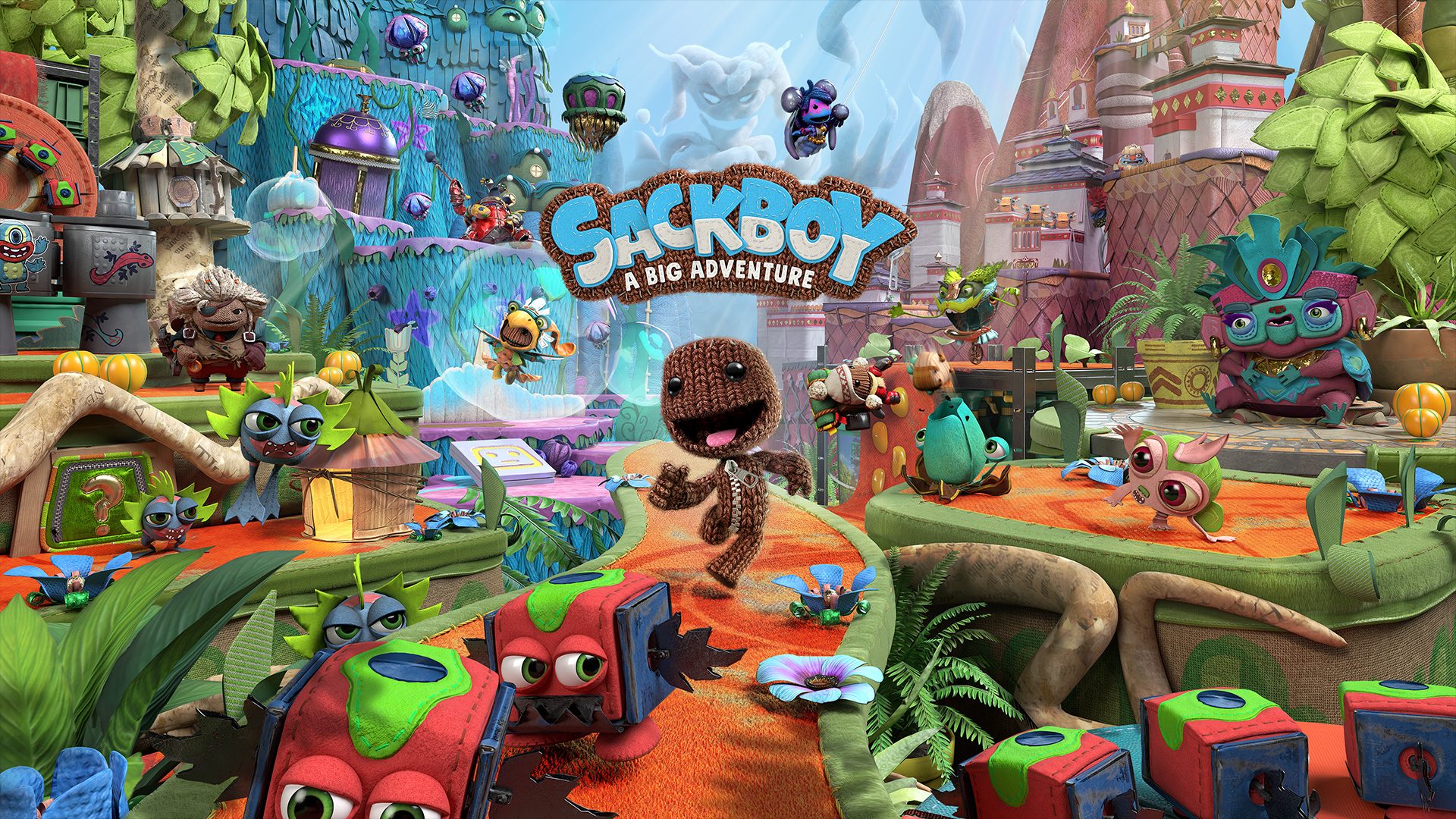 Sackboy A Big Adventure key art