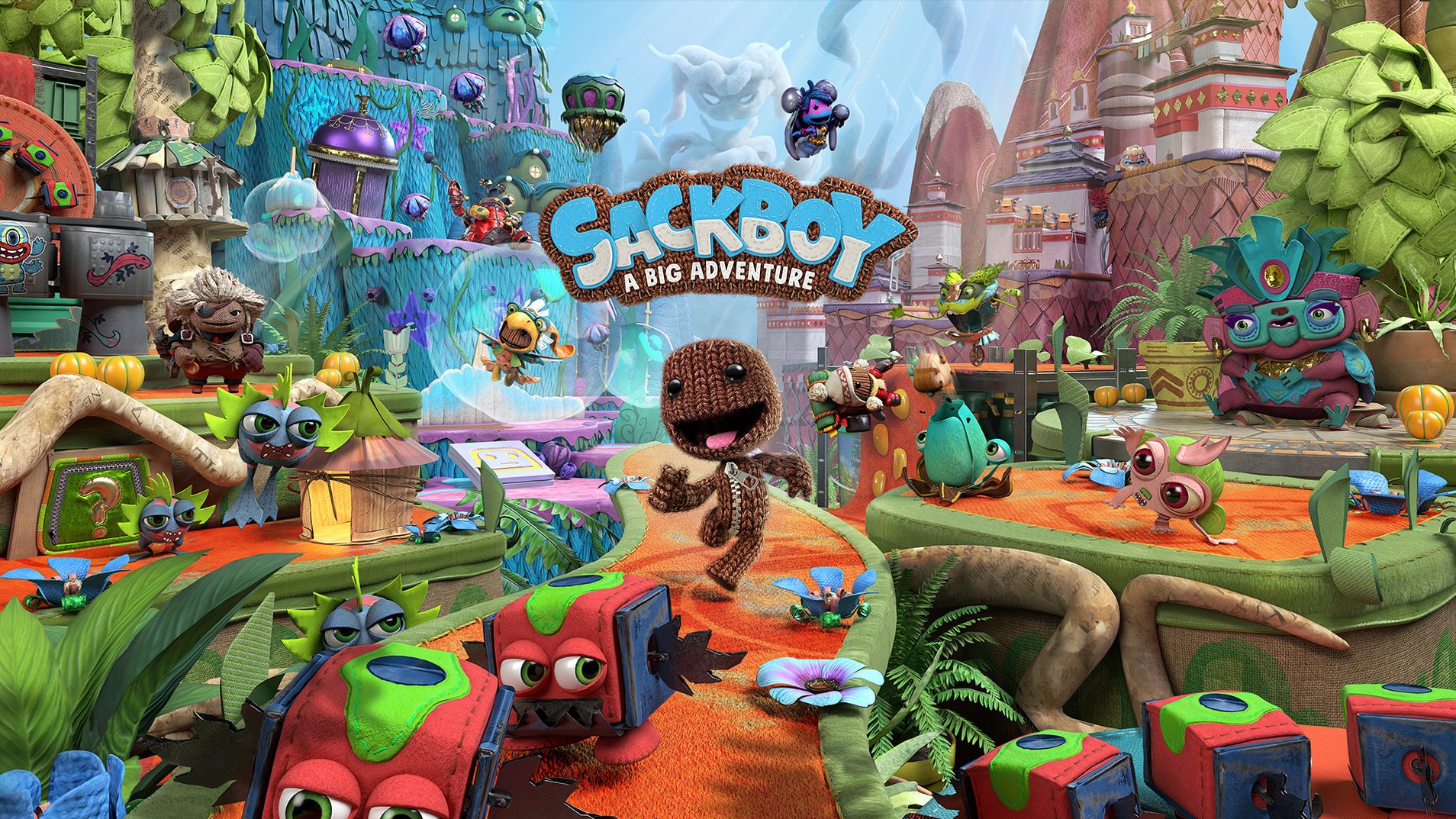 Sackboy A Big Adventure key art