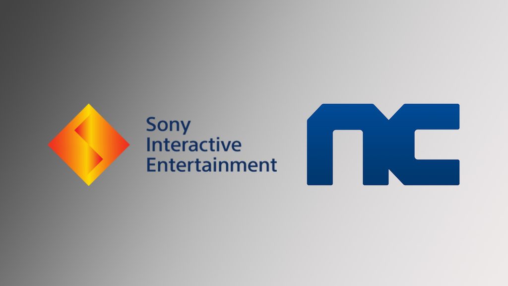 Logo of Sony Interactive Entertainment on the left next to the logo of NCSOFT on the right