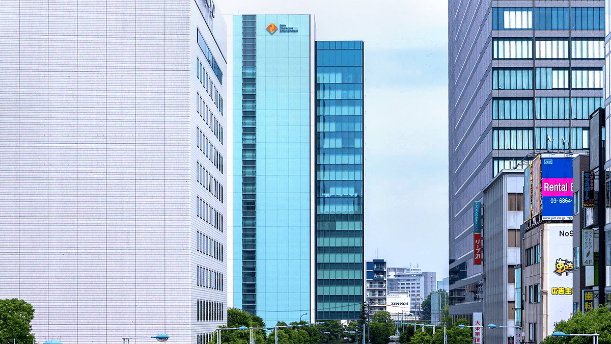 SIE office building in Tokyo