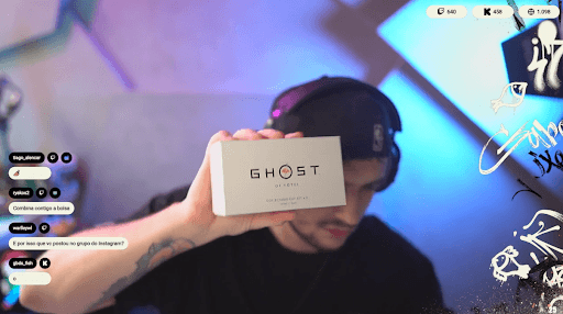 Ghost of Yotei Global Activations for a Worldwide Game Launch in Brazil with streamers