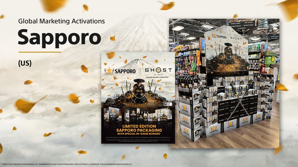 『Ghost of Yōtei』の世界観を反映したさまざまな施策 - サッポロ