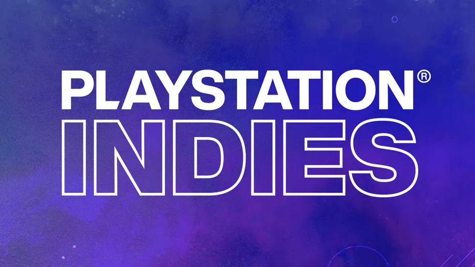 紫から青へのグラデーション背景とPlayStation Indiesのロゴ