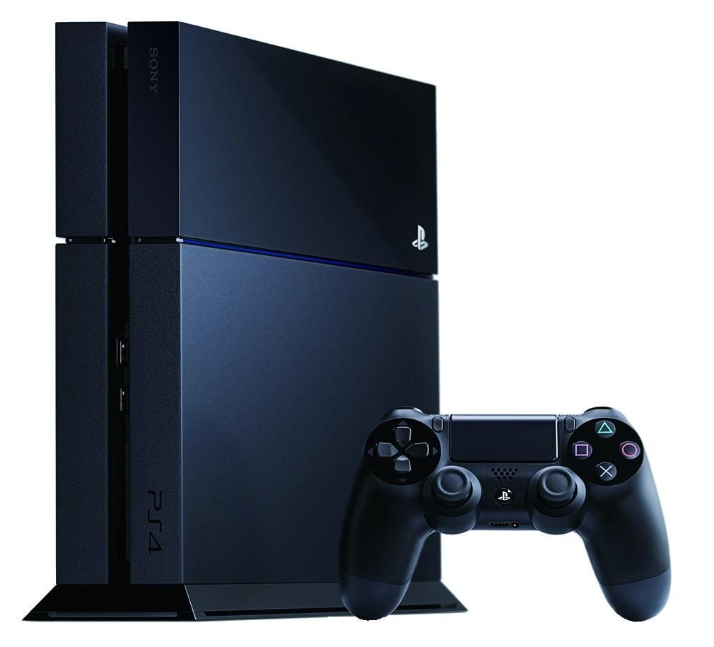 PlayStation4のコンソールとコントローラーの写真