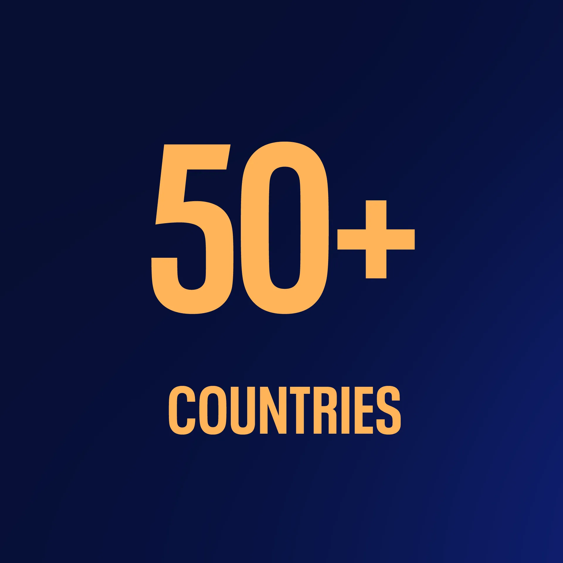 Over 50 Countries