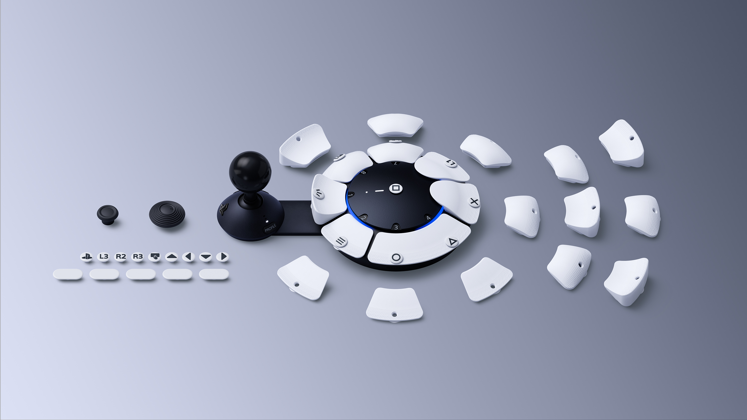 PS5 アクセスコントローラー　ACCESSコントローラー PlayStation®5用アクセシビリティコントローラーキット「Access